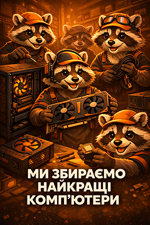 Збирай комп'ютер своєї мрії разом з Енотом